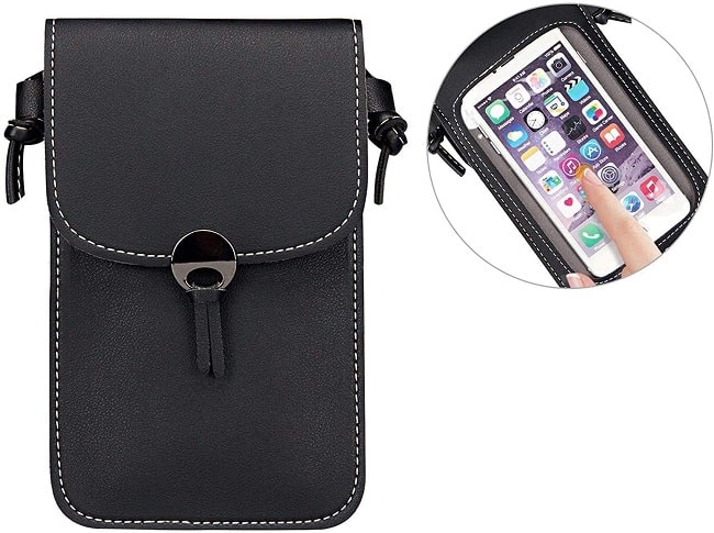 Mini sac de téléphone portable mince pour homme, sac à main, sac à  bandoulière, taille, poudres